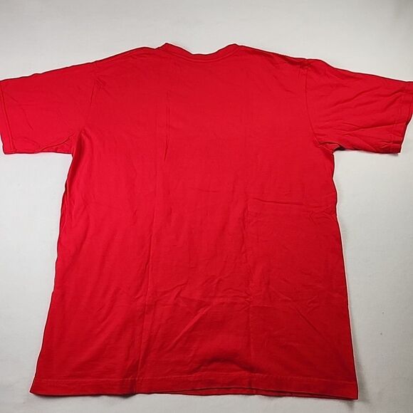 Coogi Shirt Men XXL Red Embroidered Y2K T-shirt Baggy 90’s Spell Out Streetwear - Picture 8 of 11